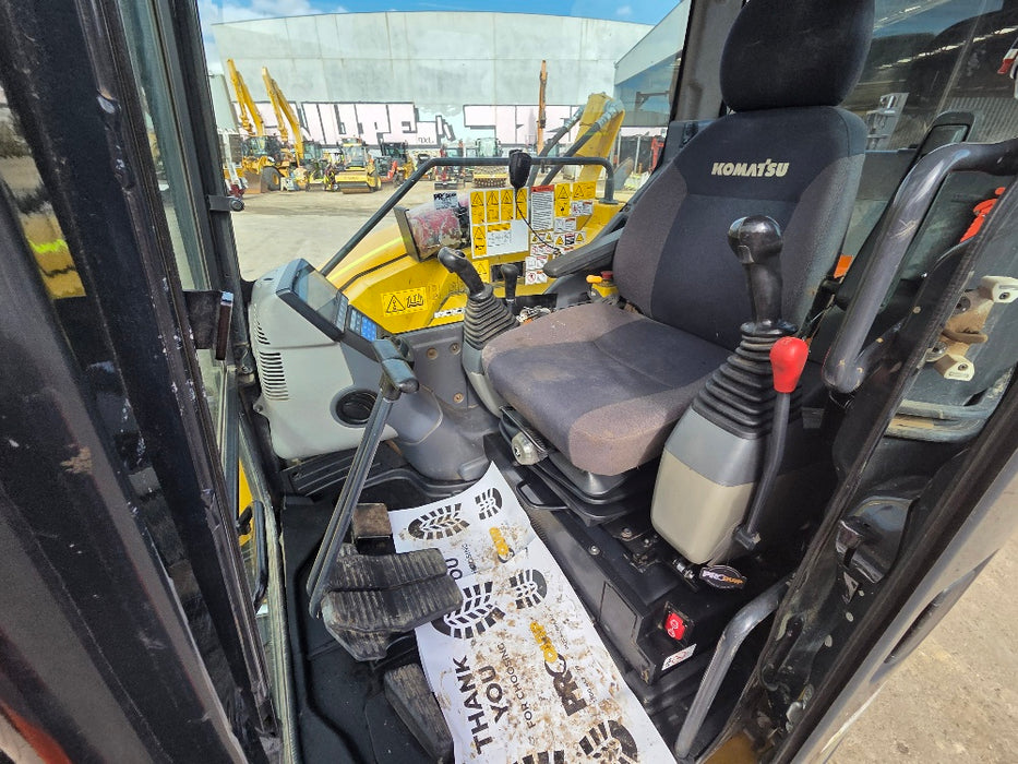 2022 KOMATSU PC88MR-10 9T EXCAVATOR (M900) WITH TILT HITCH AND 2300 HOURS