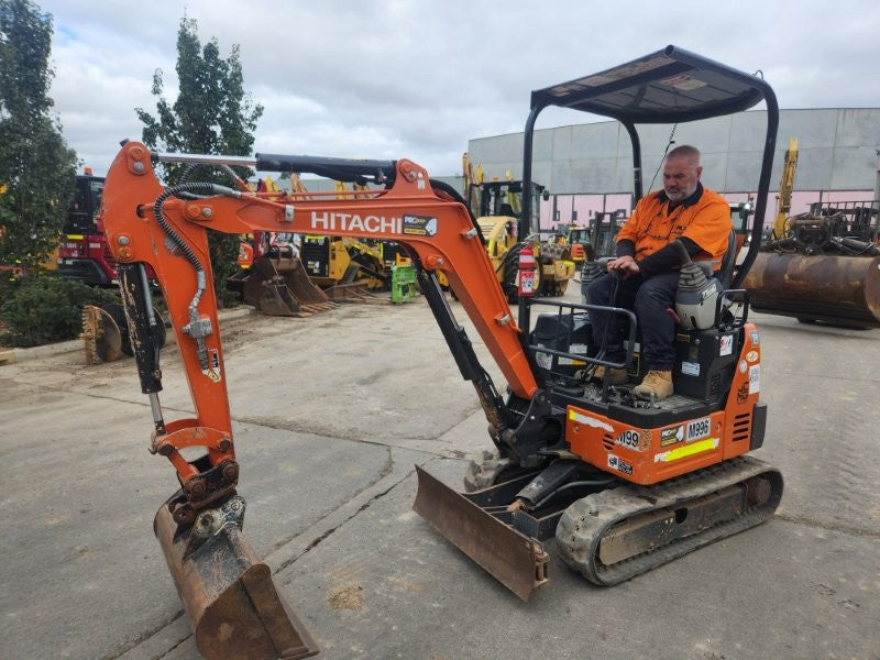 2023 HITACHI ZX17U-5 1.8T EXCAVATOR (M996) WITH 750 HOURS