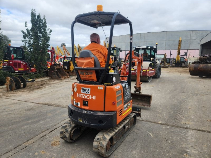 2023 HITACHI ZX17U-5 1.8T EXCAVATOR (M996) WITH 750 HOURS