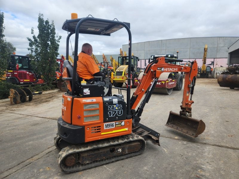 2023 HITACHI ZX17U-5 1.8T EXCAVATOR (M996) WITH 750 HOURS