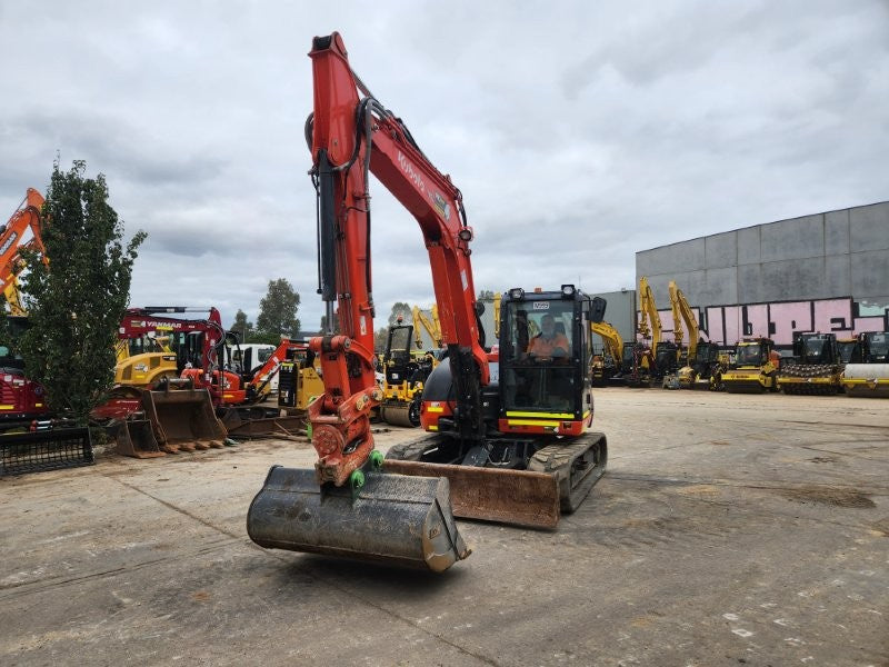 2023 KUBOTA KX080 8.4T EXCAVATOR (M999) WITH TILTING HITCH, 1200 HOURS