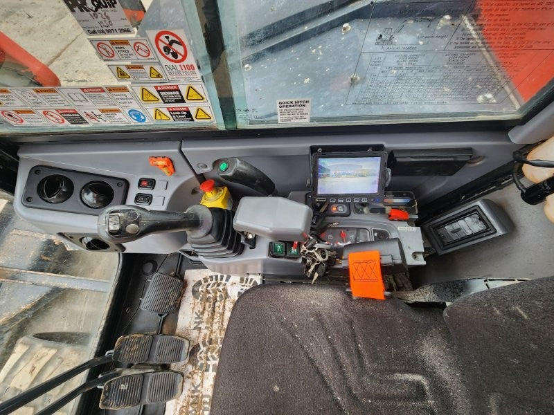2023 KUBOTA KX080 8.4T EXCAVATOR (M999) WITH TILTING HITCH, 1200 HOURS