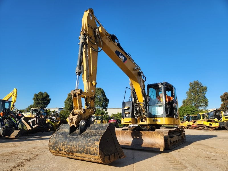 2017 CAT 314ECR 15T EXCAVATOR (E472) WITH HITCH, BUCKETS AND 3955 HOURS