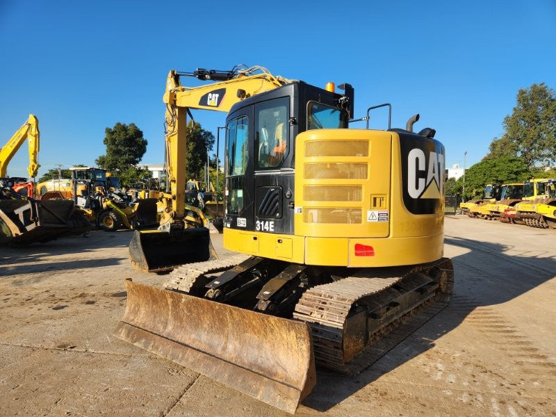 2017 CAT 314ECR 15T EXCAVATOR (E472) WITH HITCH, BUCKETS AND 3955 HOURS