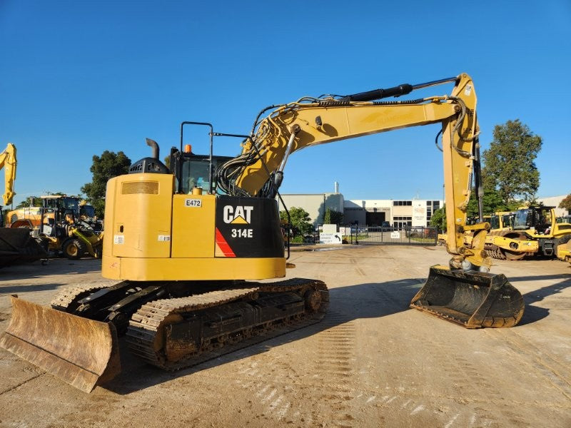 2017 CAT 314ECR 15T EXCAVATOR (E472) WITH HITCH, BUCKETS AND 3955 HOURS