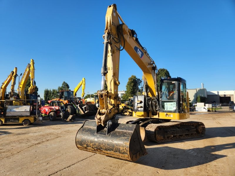 2017 CAT 314ECR 15T EXCAVATOR (E472) WITH HITCH, BUCKETS AND 3955 HOURS