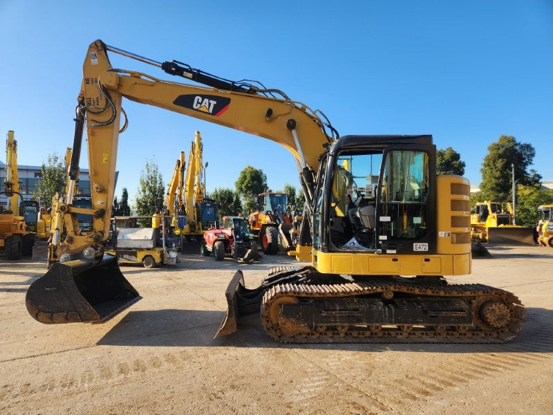 2017 CAT 314ECR 15T EXCAVATOR (E472) WITH HITCH, BUCKETS AND 3955 HOURS