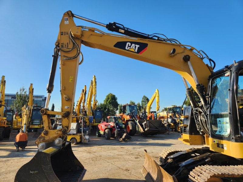 2017 CAT 314ECR 15T EXCAVATOR (E472) WITH HITCH, BUCKETS AND 3955 HOURS