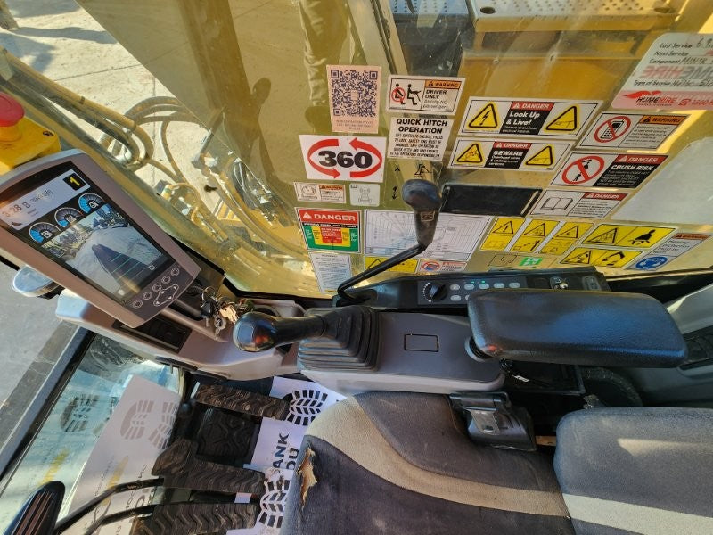 2017 CAT 314ECR 15T EXCAVATOR (E472) WITH HITCH, BUCKETS AND 3955 HOURS