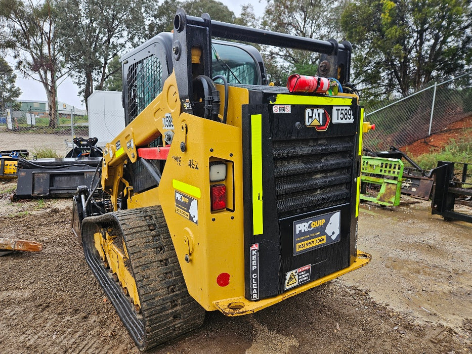 2022 CAT 259D3 TRACK LOADER (T589) WITH HI-FLOW, 4 IN 1 AND 1140 HOURS