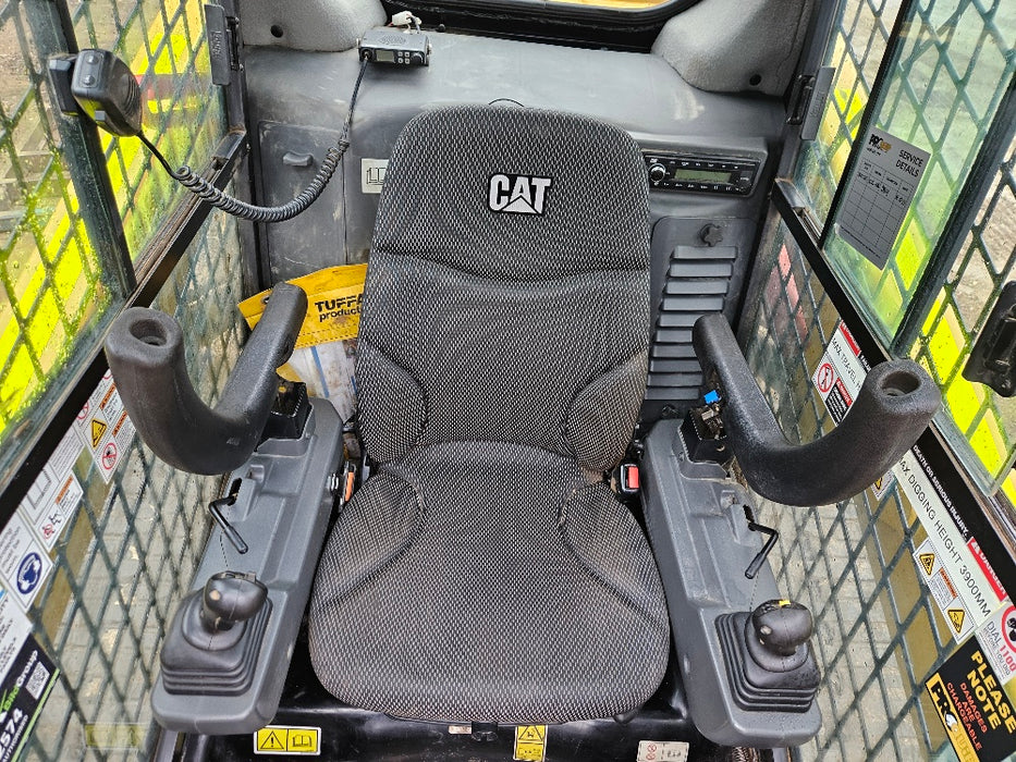 2022 CAT 259D3 TRACK LOADER (T589) WITH HI-FLOW, 4 IN 1 AND 1140 HOURS