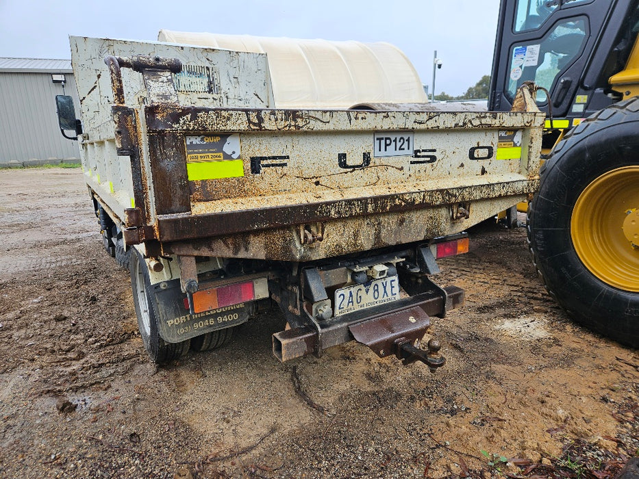2019 FUSO CANTER 615 SWB TIPPER (TP121) WITH 4500KG GVM, AUTO AND 82000KLM