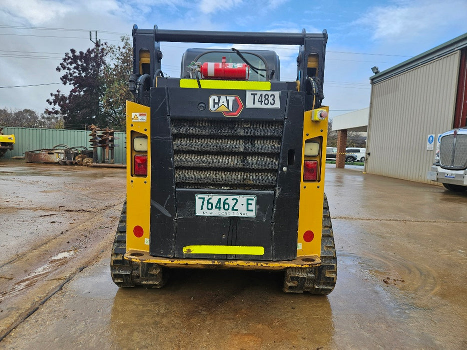 2021 CAT 259D3 TRACK LOADER (T483) WITH 4 IN 1 BUCKET, 1672 HOURS
