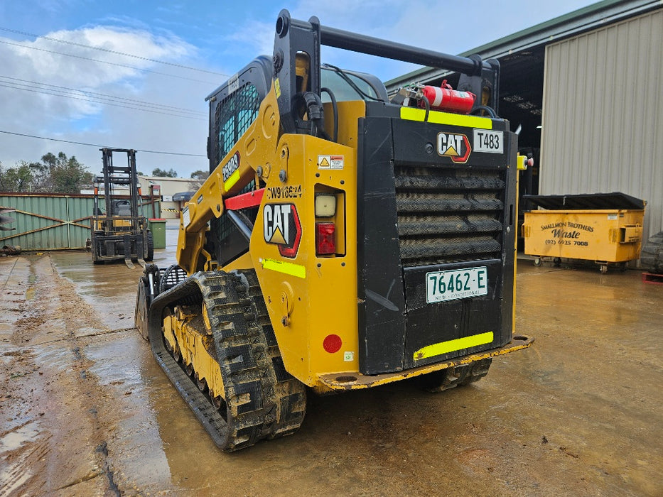 2021 CAT 259D3 TRACK LOADER (T483) WITH 4 IN 1 BUCKET, 1672 HOURS