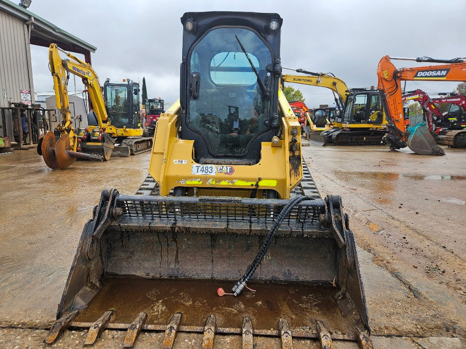 2021 CAT 259D3 TRACK LOADER (T483) WITH 4 IN 1 BUCKET, 1672 HOURS