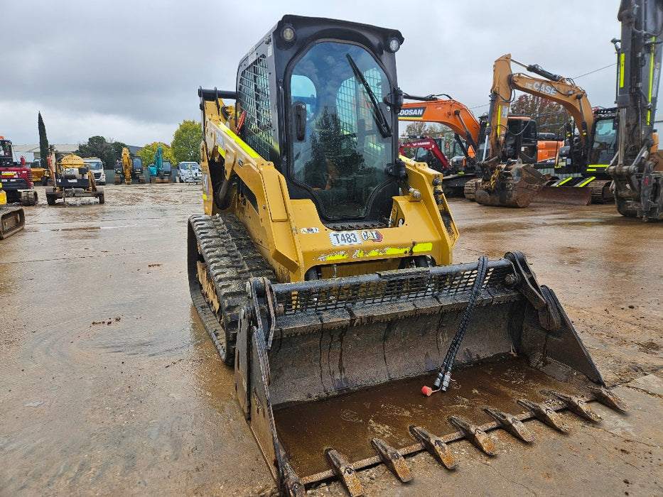 2021 CAT 259D3 TRACK LOADER (T483) WITH 4 IN 1 BUCKET, 1672 HOURS