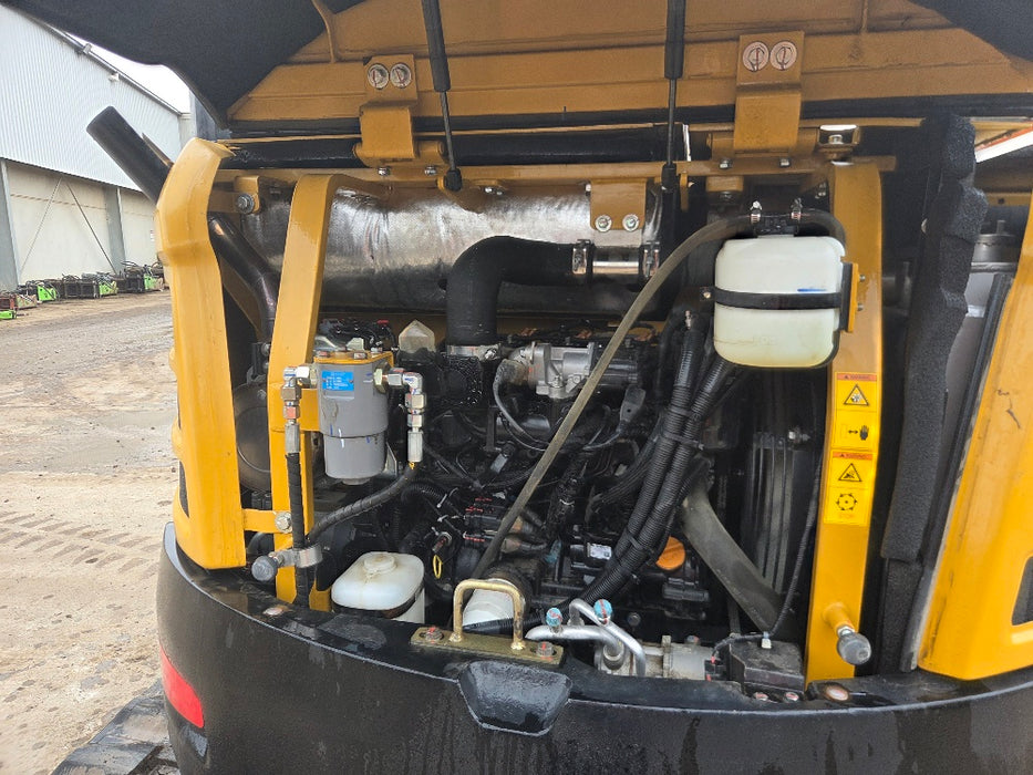 2022 SANY SY50U 5.3T EXCAVATOR WITH QC HITCH, A/C CAB, BUCKETS AND 260 HOURS