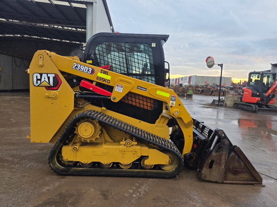 2020 CAT 239D3 TRACK LOADER (T404) WITH FULL OPTIONS AND LOW 840 HOURS