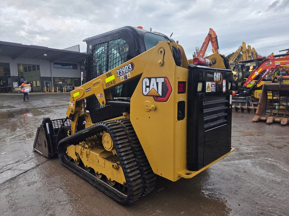 2020 CAT 239D3 TRACK LOADER (T404) WITH FULL OPTIONS AND LOW 840 HOURS