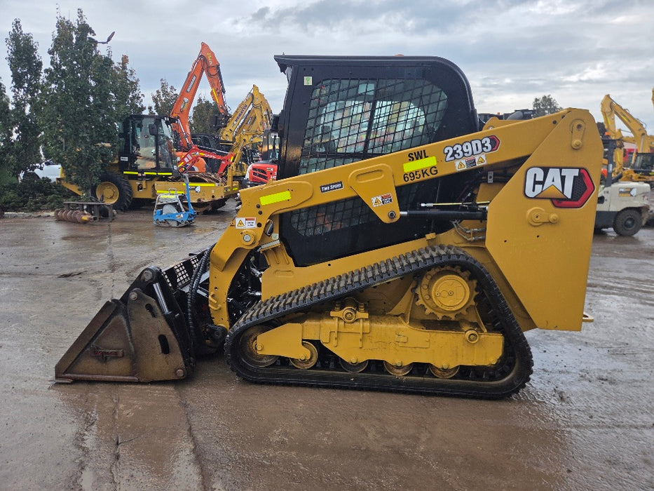 2020 CAT 239D3 TRACK LOADER (T404) WITH FULL OPTIONS AND LOW 840 HOURS