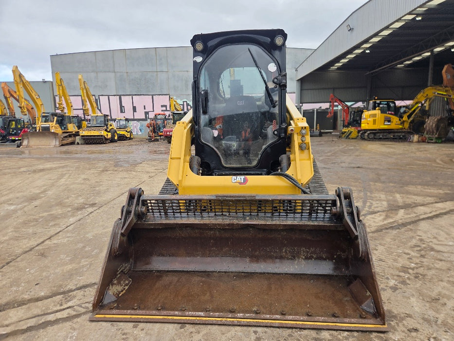2019 CAT 249D TRACK LOADER (T685) WITH 4 IN 1 BUCKET, CIVIL SPEC, 2237 HOURS