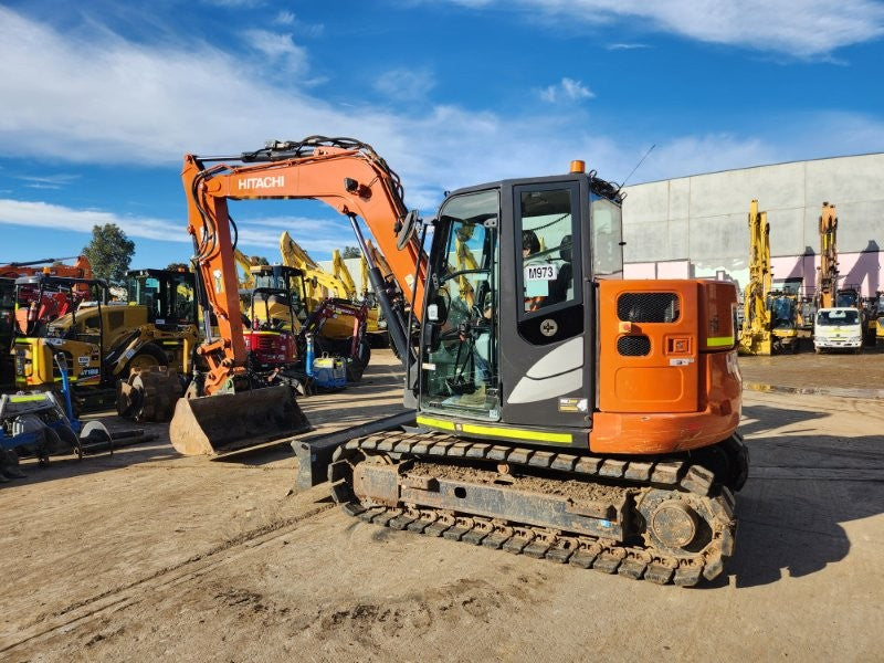 2023 Hitachi ZX85USB-5 8.7T Excavator (M973) With 1850 Hours