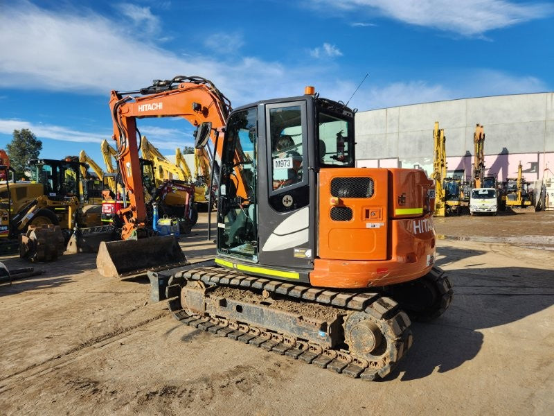 2023 HITACHI ZX85USB-5 8.7T EXCAVATOR (M973) WITH 1780 HOURS