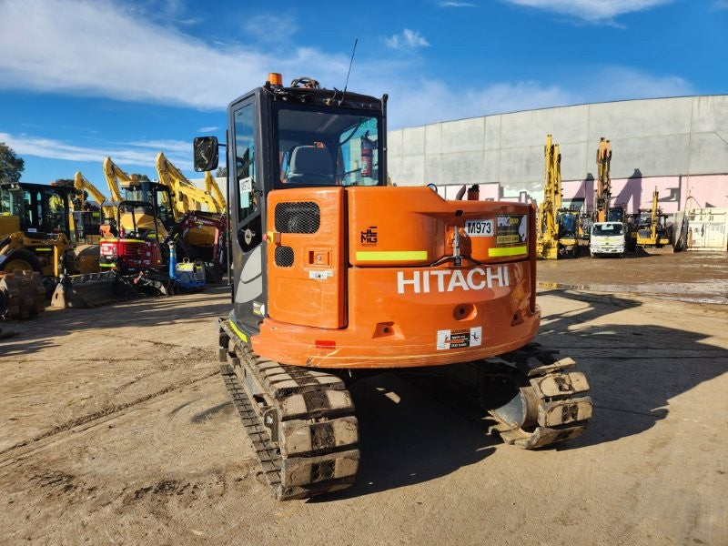 2023 HITACHI ZX85USB-5 8.7T EXCAVATOR (M973) WITH 1780 HOURS