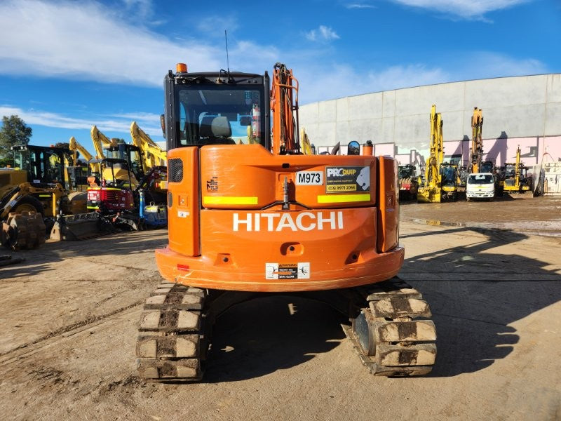 2023 HITACHI ZX85USB-5 8.7T EXCAVATOR (M973) WITH 1780 HOURS