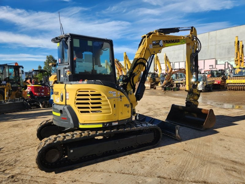 2022 YANMAR VIO55-6 5.6T EXCAVATOR (EX140) WITH TILT HITCH, 1690 HOURS