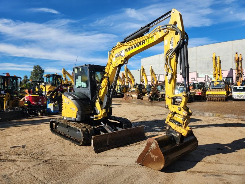 2022 YANMAR VIO55-6 5.6T EXCAVATOR (EX140) WITH TILT HITCH, 1690 HOURS