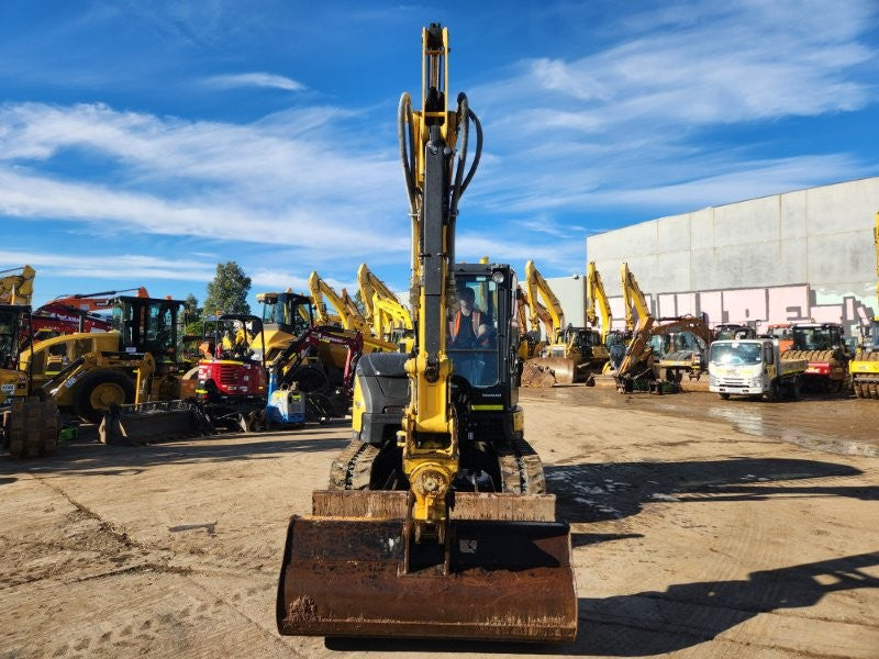 2022 YANMAR VIO55-6 5.6T EXCAVATOR (EX140) WITH TILT HITCH, 1690 HOURS