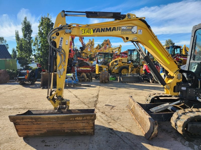 2022 YANMAR VIO55-6 5.6T EXCAVATOR (EX140) WITH TILT HITCH, 1690 HOURS