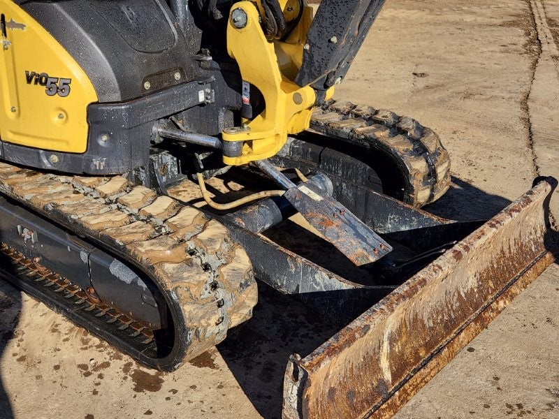 2022 YANMAR VIO55-6 5.6T EXCAVATOR (EX140) WITH TILT HITCH, 1690 HOURS