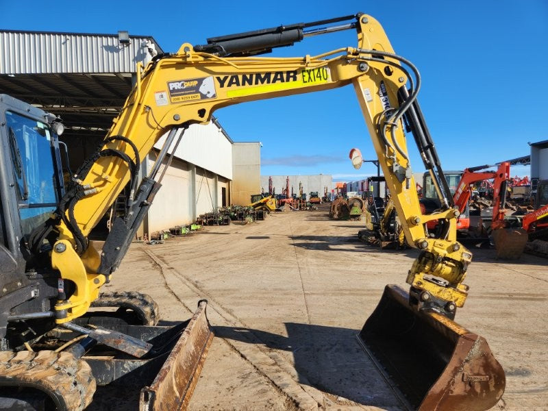 2022 YANMAR VIO55-6 5.6T EXCAVATOR (EX140) WITH TILT HITCH, 1690 HOURS