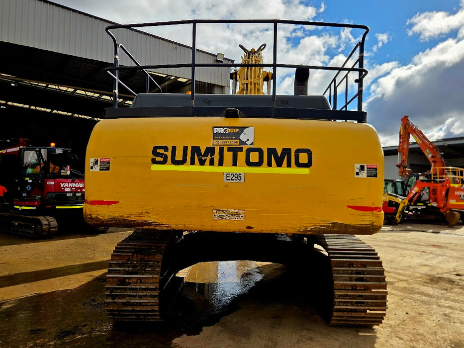 2021 SUMITOMO SH370LHD-6 37T EXCAVATOR (E295) WITH 3945 HOURS