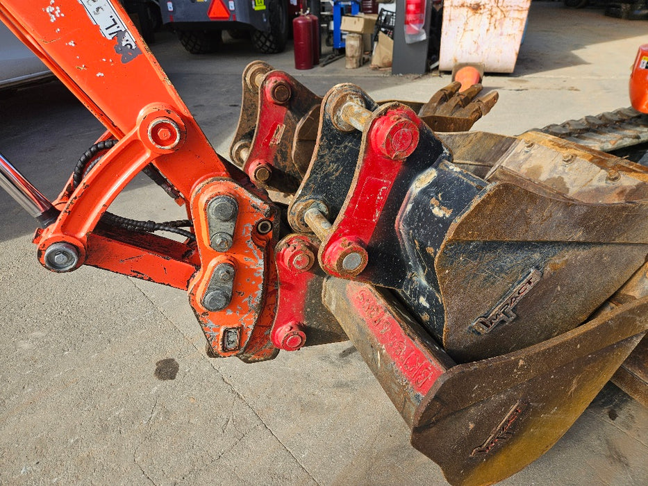 2021 KUBOTA U55-4 5.6T EXCAVATOR (EX129) WITH CAB, BUCKETS AND 1520 HOURS