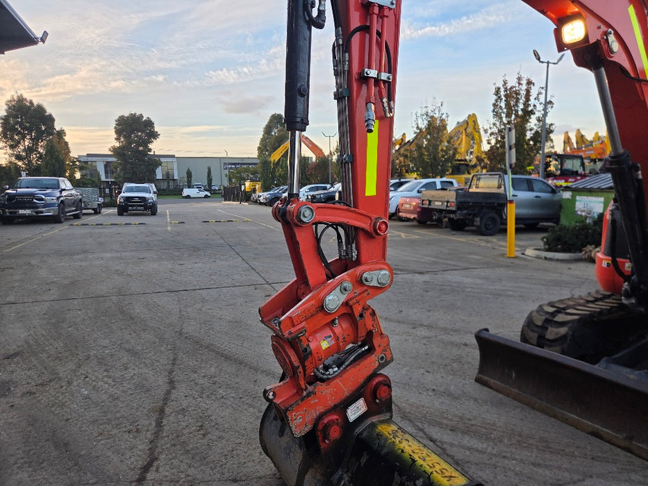 2023 KUBOTA U55-4 5.6T EXCAVATOR (M997) WITH TILT HITCH, BUCKETS, 1300 HOURS