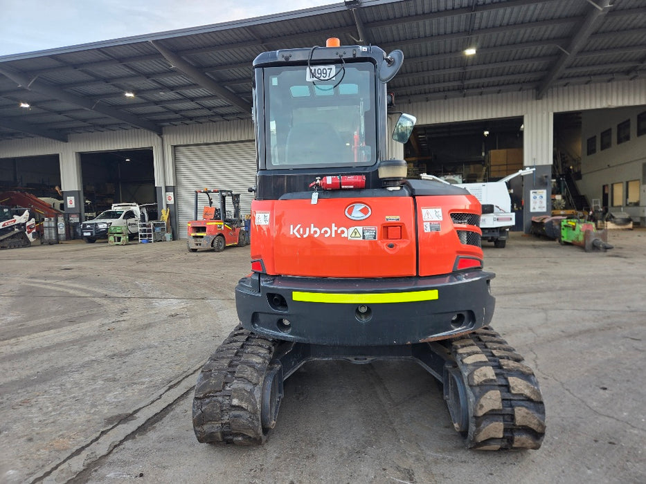 2023 KUBOTA U55-4 5.6T EXCAVATOR (M997) WITH TILT HITCH, BUCKETS, 1300 HOURS