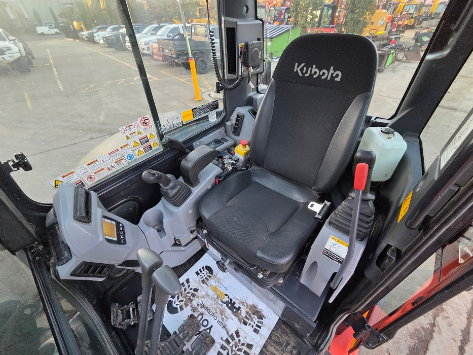 2023 KUBOTA U55-4 5.6T EXCAVATOR (M997) WITH TILT HITCH, BUCKETS, 1300 HOURS