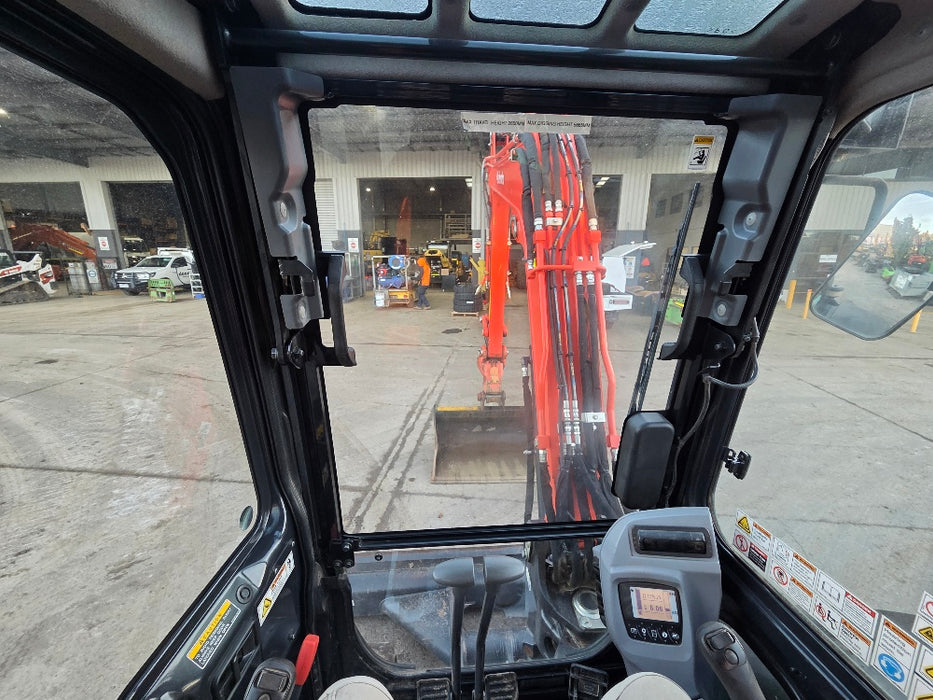 2023 KUBOTA U55-4 5.6T EXCAVATOR (M997) WITH TILT HITCH, BUCKETS, 1300 HOURS