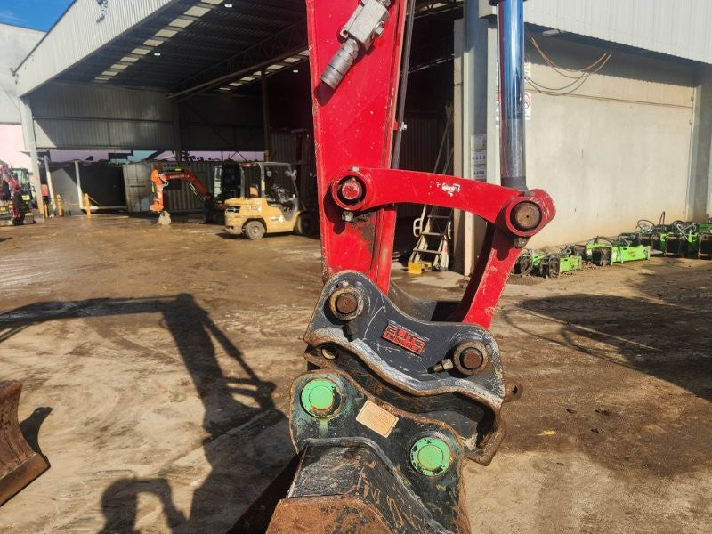 2022 YANMAR SV100-2 10T EXCAVATOR (E382) WITH HITCH, BUCKETS, 1920 HOURS