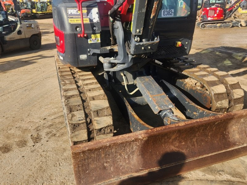 2022 YANMAR SV100-2 10T EXCAVATOR (E382) WITH HITCH, BUCKETS, 1920 HOURS