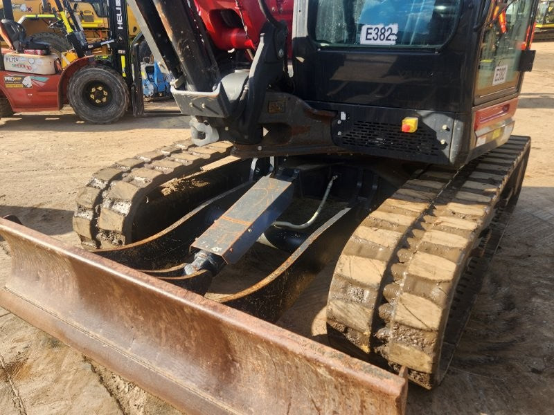 2022 YANMAR SV100-2 10T EXCAVATOR (E382) WITH HITCH, BUCKETS, 1920 HOURS