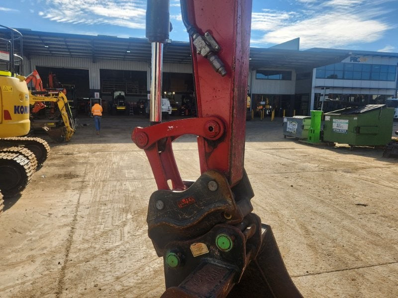 2022 YANMAR SV100-2 10T EXCAVATOR (E382) WITH HITCH, BUCKETS, 1920 HOURS