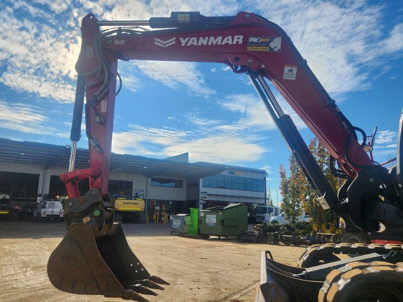 2022 YANMAR SV100-2 10T EXCAVATOR (E382) WITH HITCH, BUCKETS, 1920 HOURS