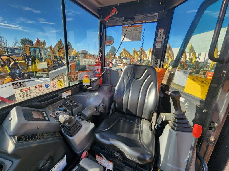2022 YANMAR SV100-2 10T EXCAVATOR (E382) WITH HITCH, BUCKETS, 1920 HOURS
