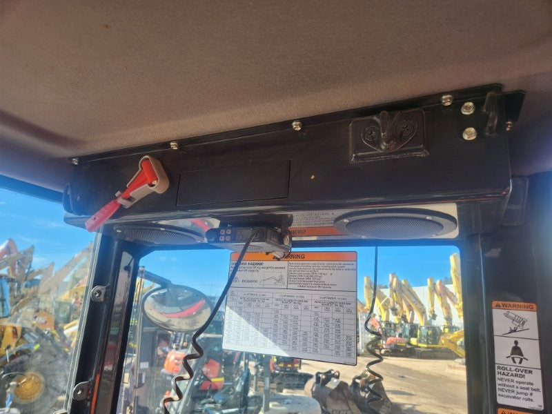 2022 YANMAR SV100-2 10T EXCAVATOR (E382) WITH HITCH, BUCKETS, 1920 HOURS