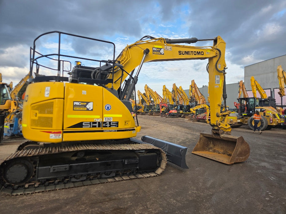 Operator cab of 2021 Sumitomo SH370LHD-6 featuring air conditioning and ROPS