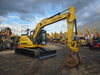 Front view of 2021 Sumitomo SH370LHD-6 excavator with hydraulic quick hitch